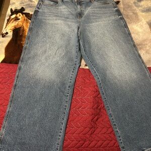 Fashion Nova Light Blue Straight Leg Jeans